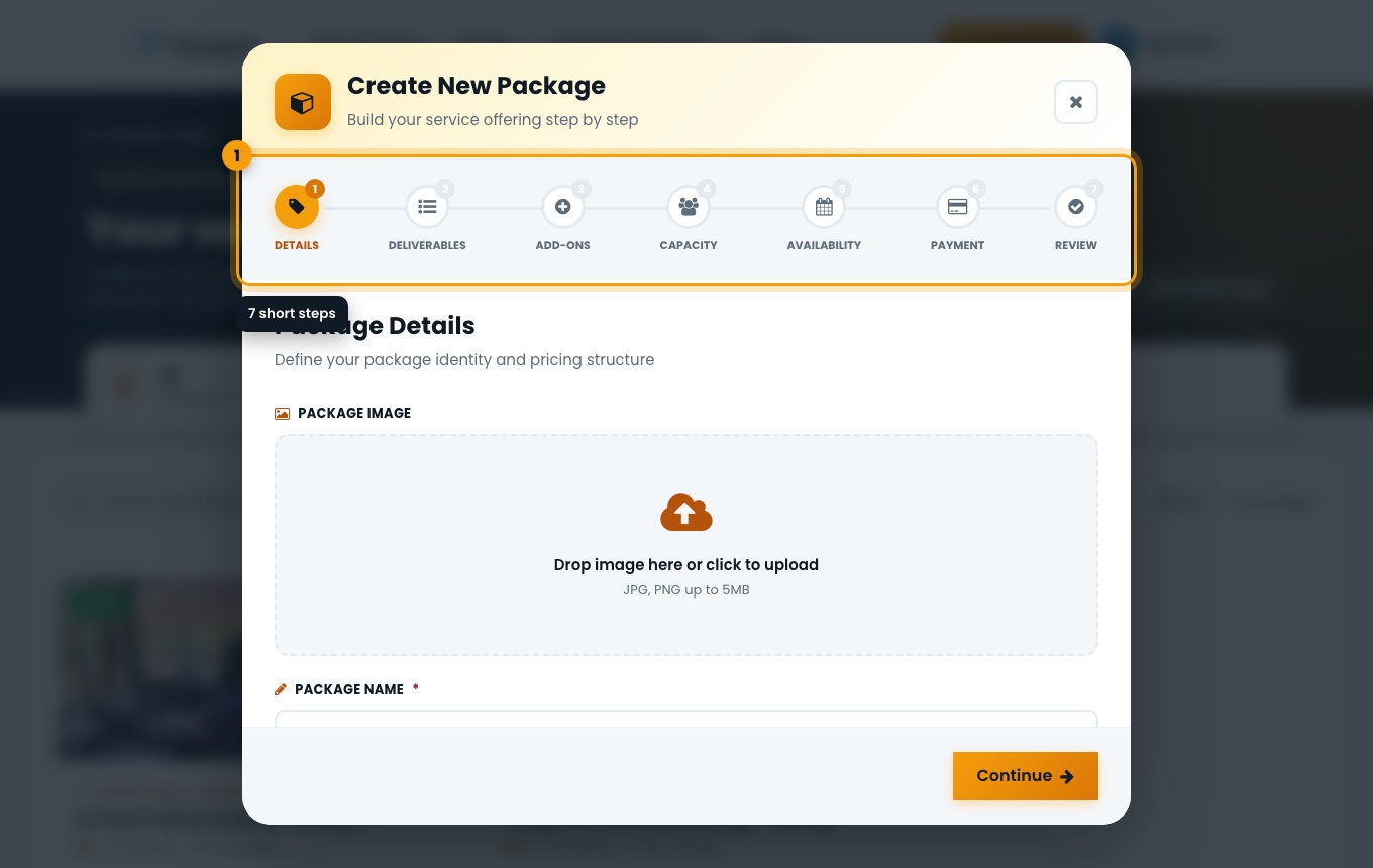Create New Package.