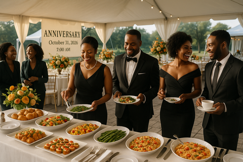 Catering · Decor and Styling · Large-Scale Event Tents