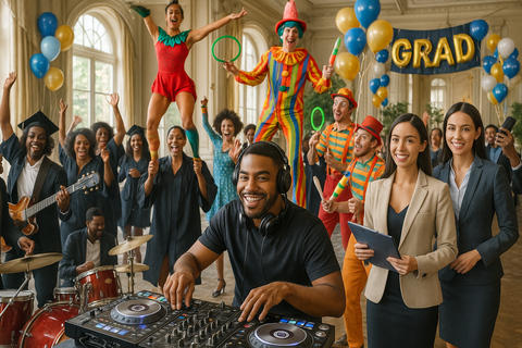 Bands and DJs · Circus Entertainment · Event Hostessing Service