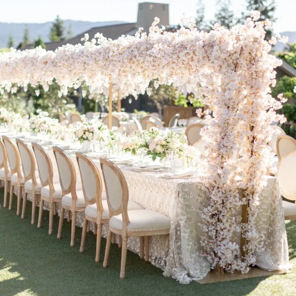 Beautiful wedding flowers for venue. by Papohapo Sample Vendor